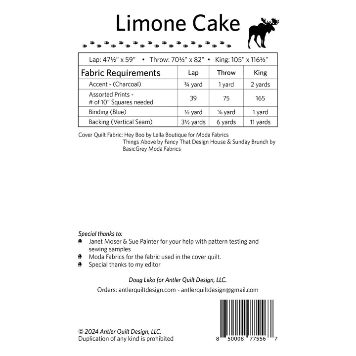 Limone Cake - Quilt Pattern