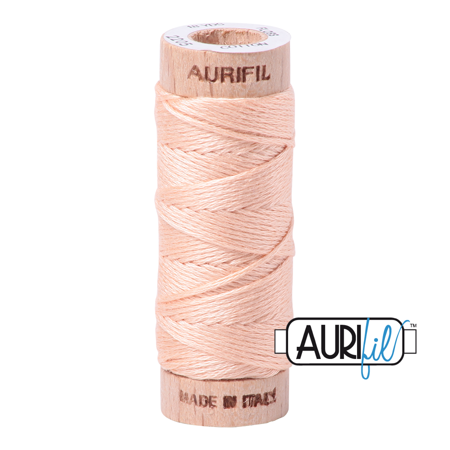 #2205 Apricot Aurifil Cotton Thread