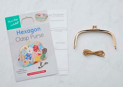 Hexagon Clasp Purse Pattern and Hardware