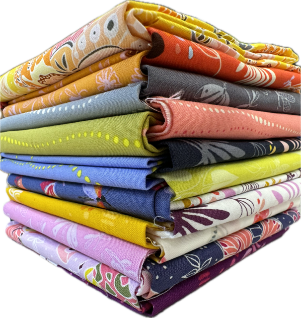 Fat Quarter Bundle - Aerial - Set of 18 Fat Quarters