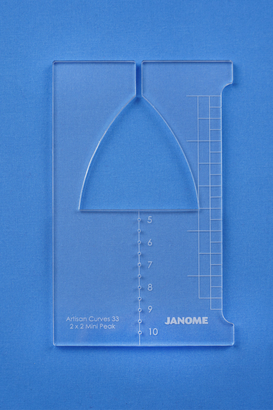 Janome Edge to Edge Template Set - Set of 4, high shank