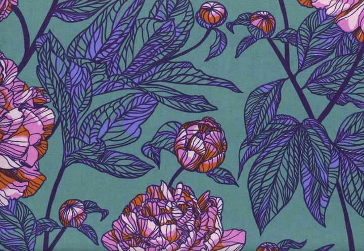 Wide Back - Indelible 108" - Peony, Jade - BAMT1003-78