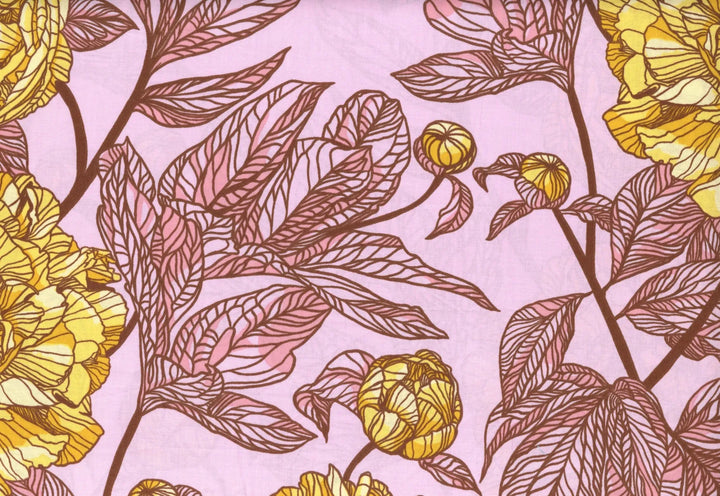 Wide Back - Indelible 108" - Peony, Sunshine - BAMT1003-84