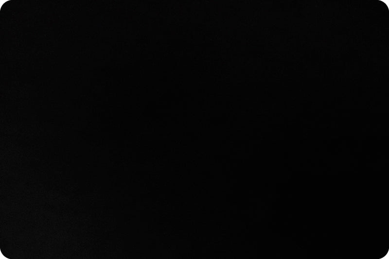Classic Solid Cuddle - C390, Black - 3yd cut