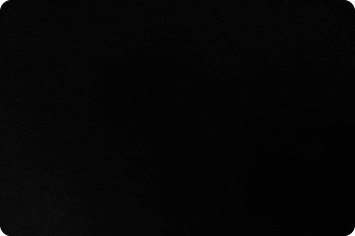 Classic Solid Cuddle - C390, Black - 3yd cut