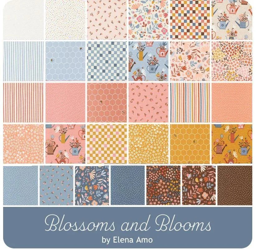 Moda Charm Pack - Blossoms & Blooms - 42 5" squares