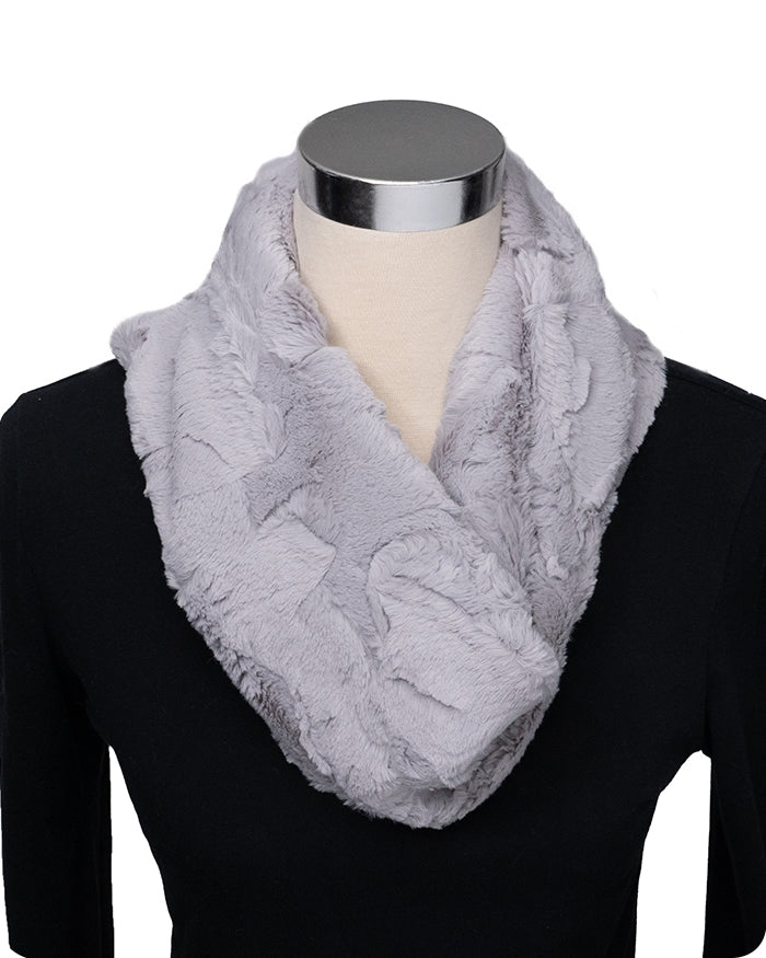 Kit 1209H - Infinity Scarf Cuddle Kit - Hide Silver