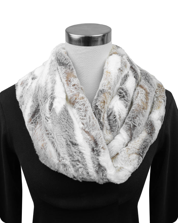Kit 1209G - Infinity Scarf Cuddle Kit - Frosted, Himalayan Pewter