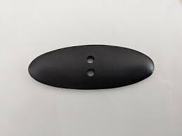 Dill Button 90mm Toggle - Black