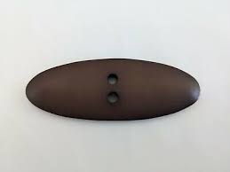Dill Button 90mm Toggle Brown