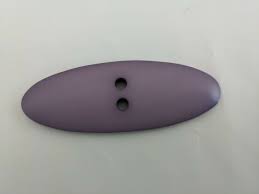 Dill Button 90mm Toggle Dark Lilac