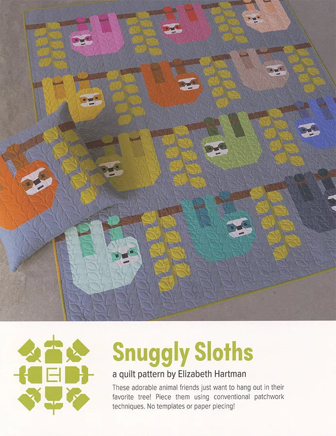 Snuggly Sloths - Quilt Pattern