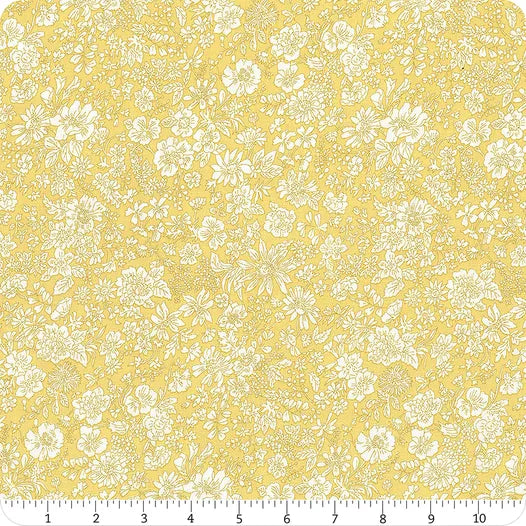 Emily Belle - Sunshine Yellow - 01666401A - Liberty Fabrics