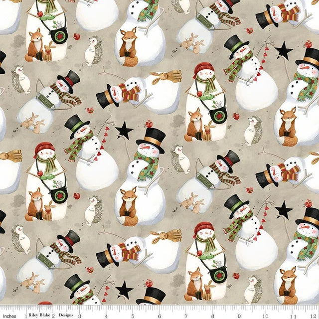 Northern Christmas - Snowman Toss, Neutral - C17831-Neutral