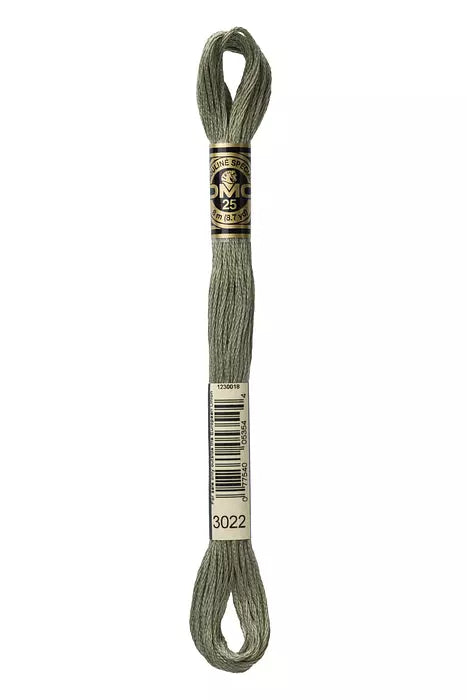 DMC 6 Strand Embroidery Floss - 3022 Rhino