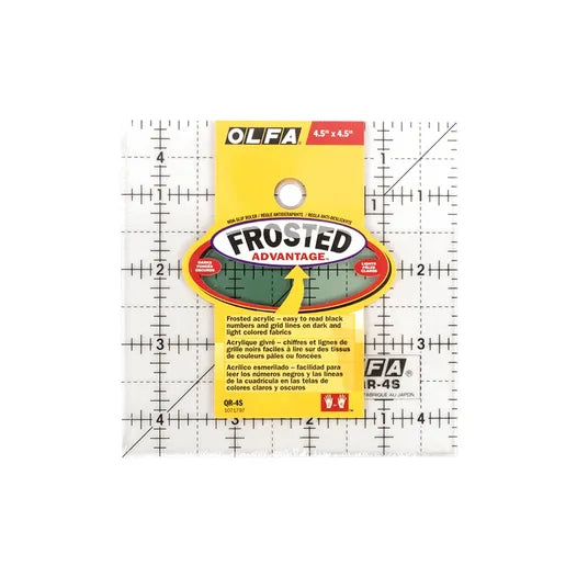 Olfa Frosted 4 1/2" Square Ruler