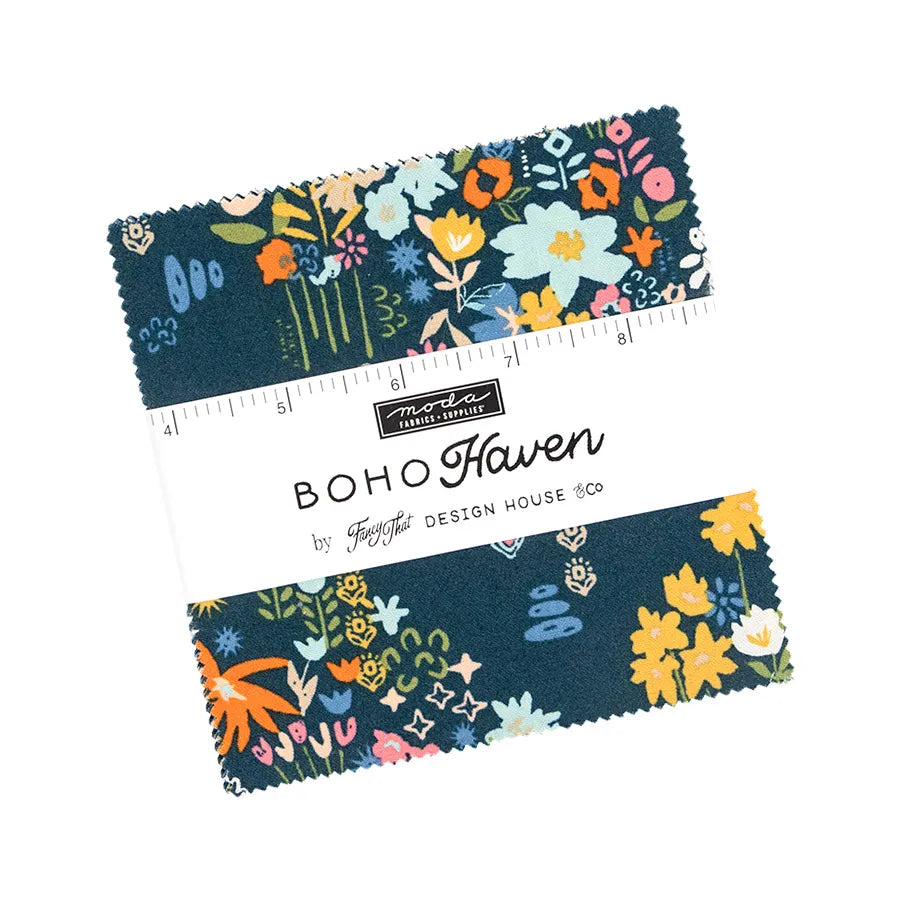 Moda Charm Pack - Boho Haven - 42 5" squares