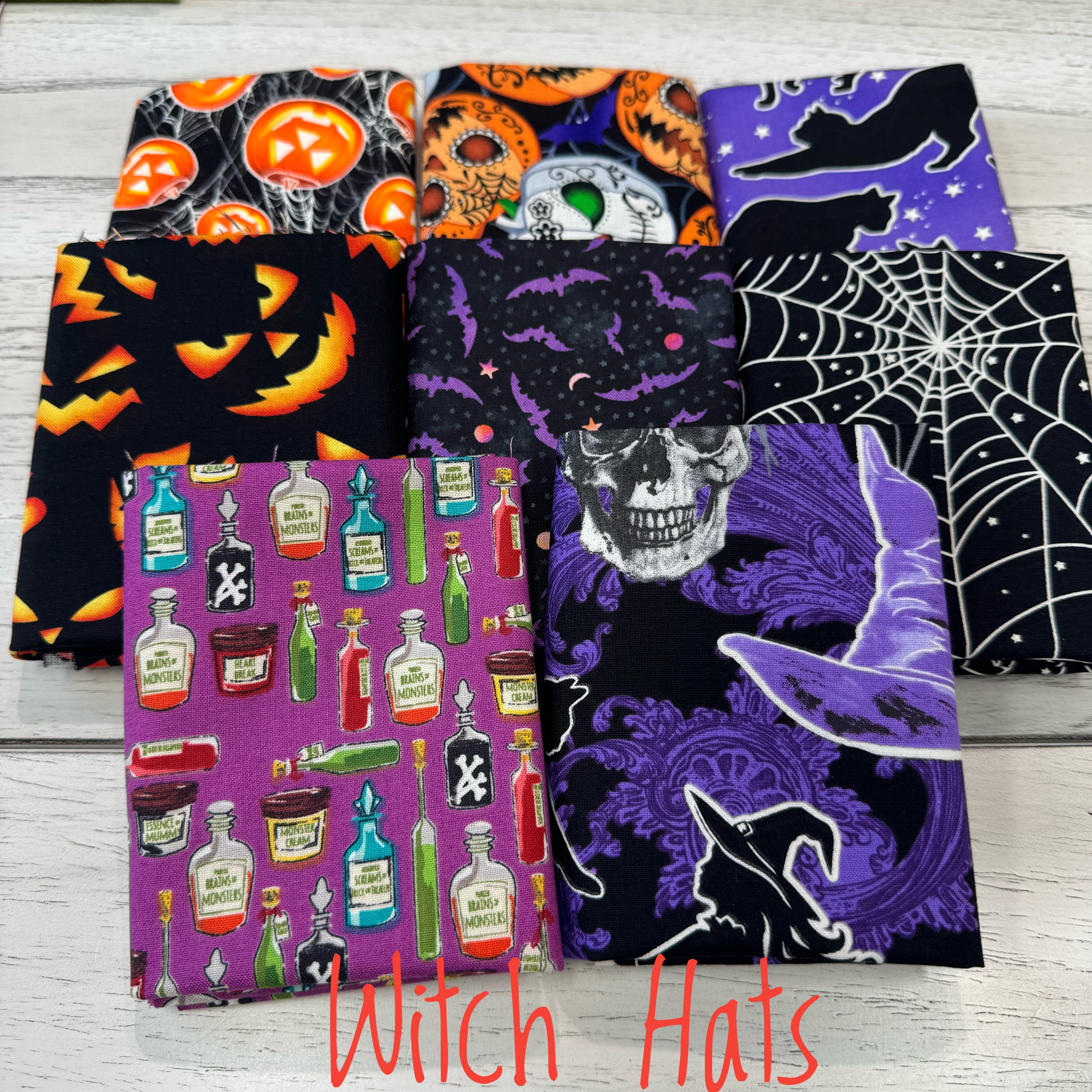 Kit 1220 - Halloween Haberdashery Quilt Kit – Mended Hearts