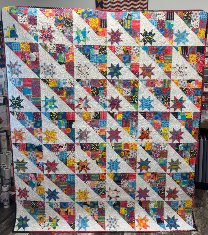 Kit 1200 - Hodgepodge of Oh Happy Day & Fresh Picked Quilt Kit
