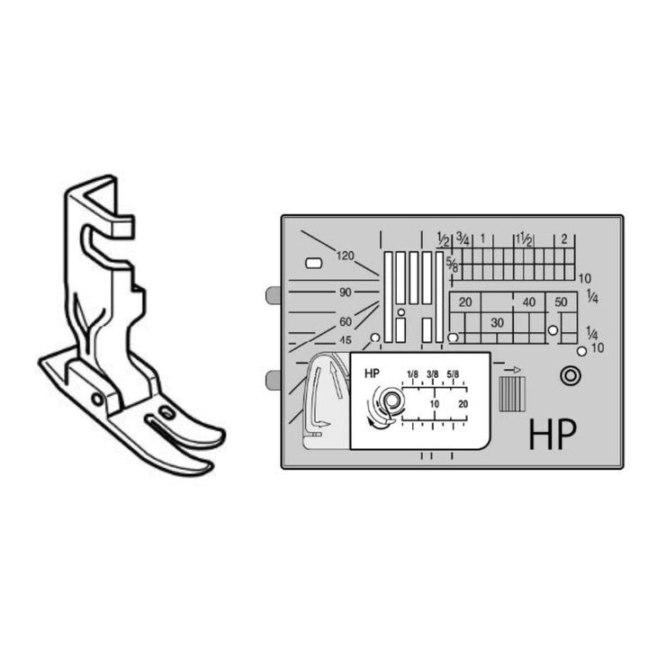 Janome Professional Grade HP Needle Plate and Foot
