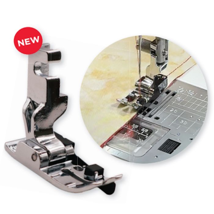Janome Professional Grade Foot (HP) With 1/4 Inch Seam Guide