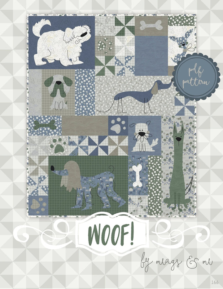 WOOF! - Quilt Pattern