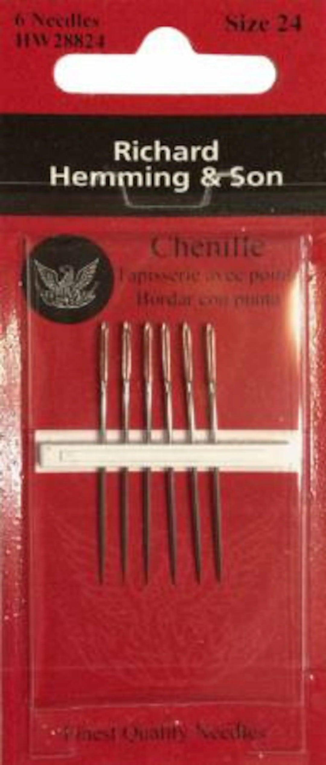 Hemming Crewel and Embroidery Needles Size 24  - #HW288-24