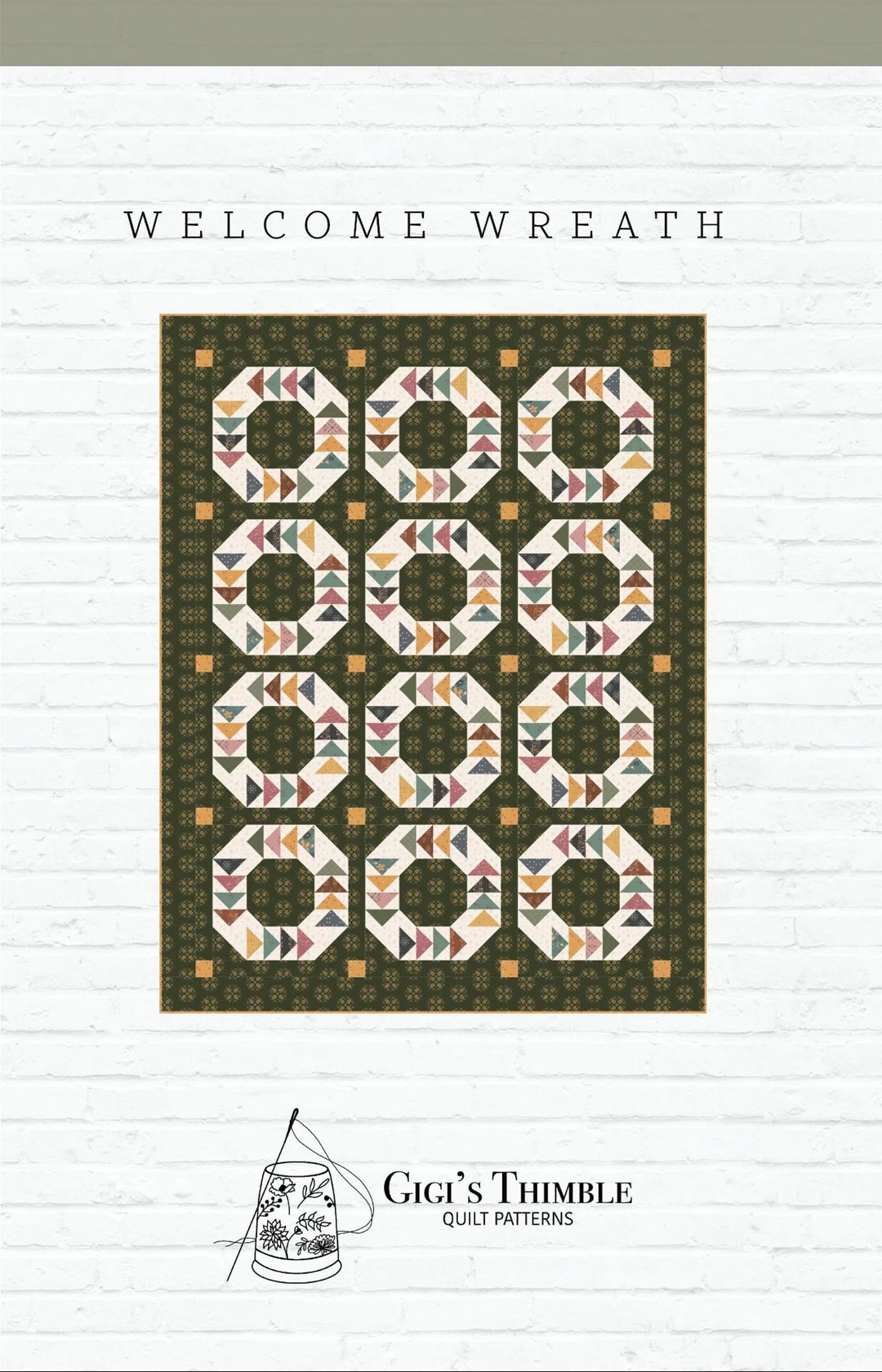 Welcome Wreath - Quilt Pattern