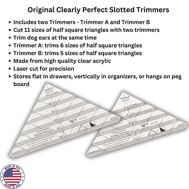 Clearly Perfect Slotted Trimmers by Kari Carr