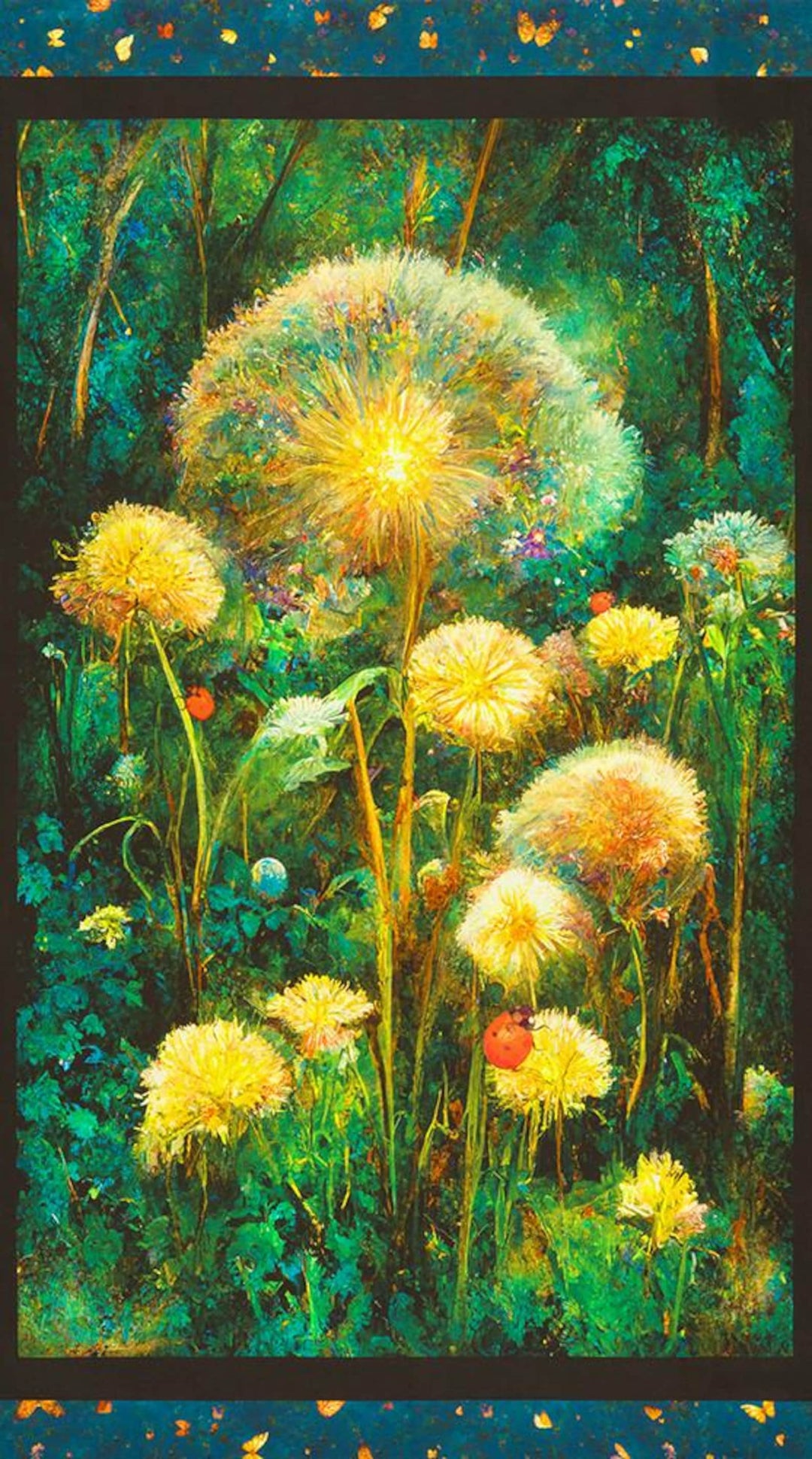 Panel 479 - Night Fable Dandelion Panel