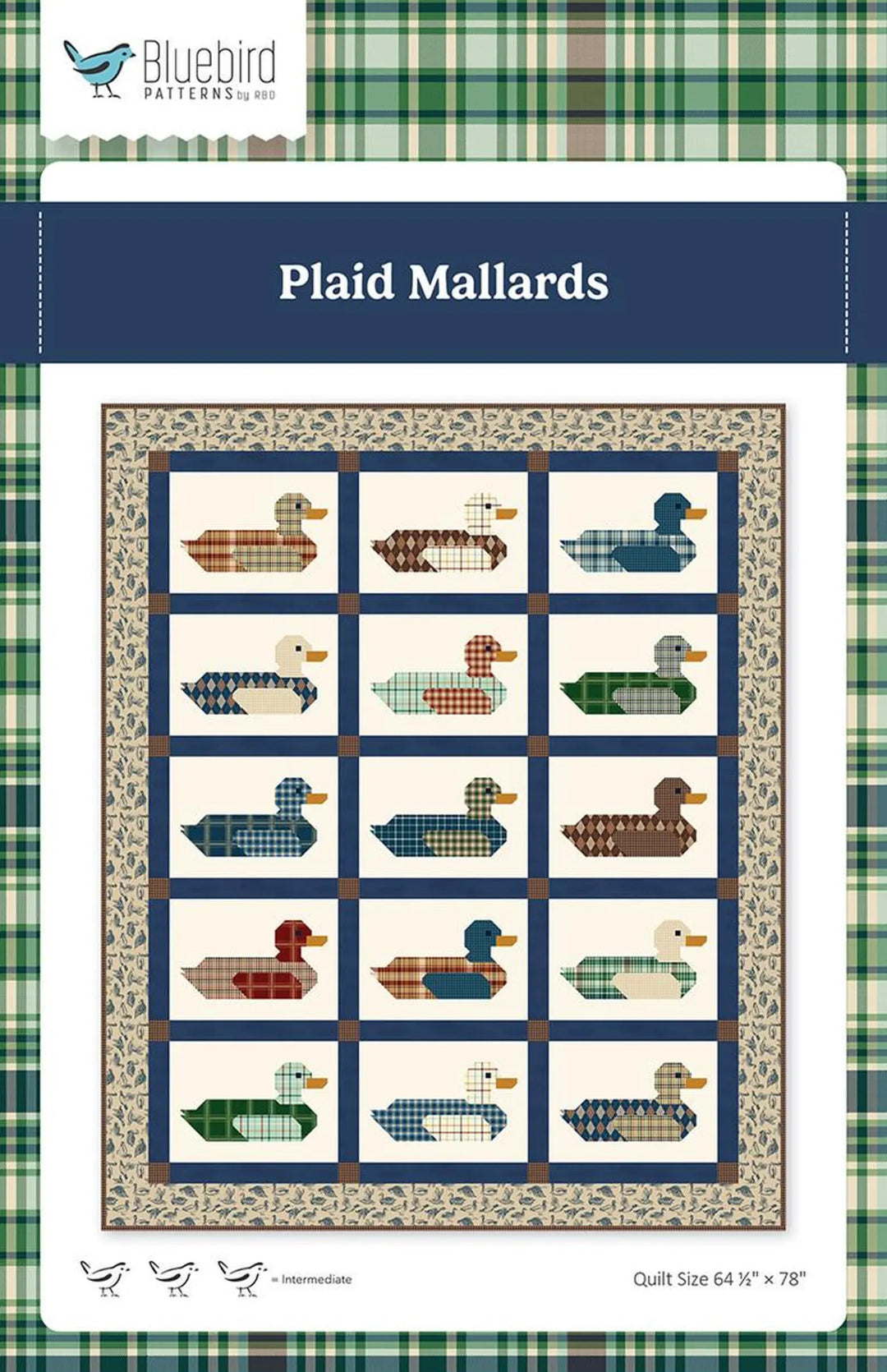 Plaid Mallards - Quilt Pattern