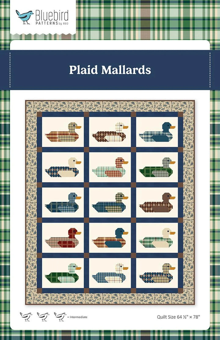 Plaid Mallards - Quilt Pattern