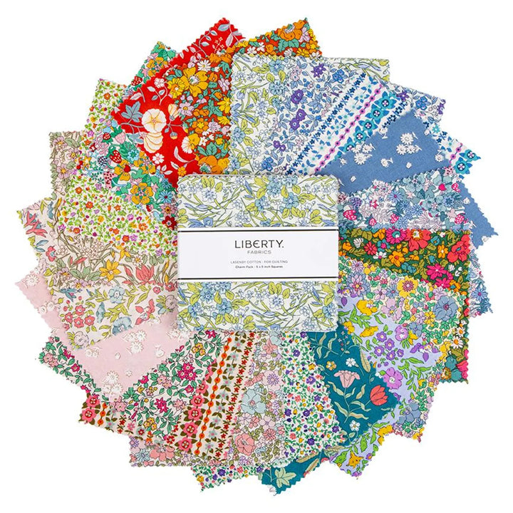 Liberty Fabrics Charm Pack - Everlasting - 42 5" squares