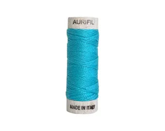 #5005 Bright Turquoise Aurifil Cotton Thread