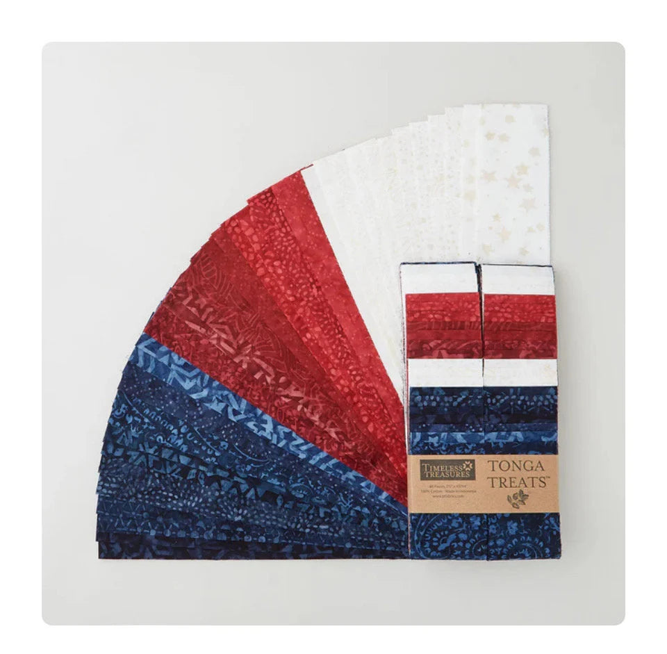 Tonga Treats Strip Set - Liberty - 40 - 2 1/2" strips