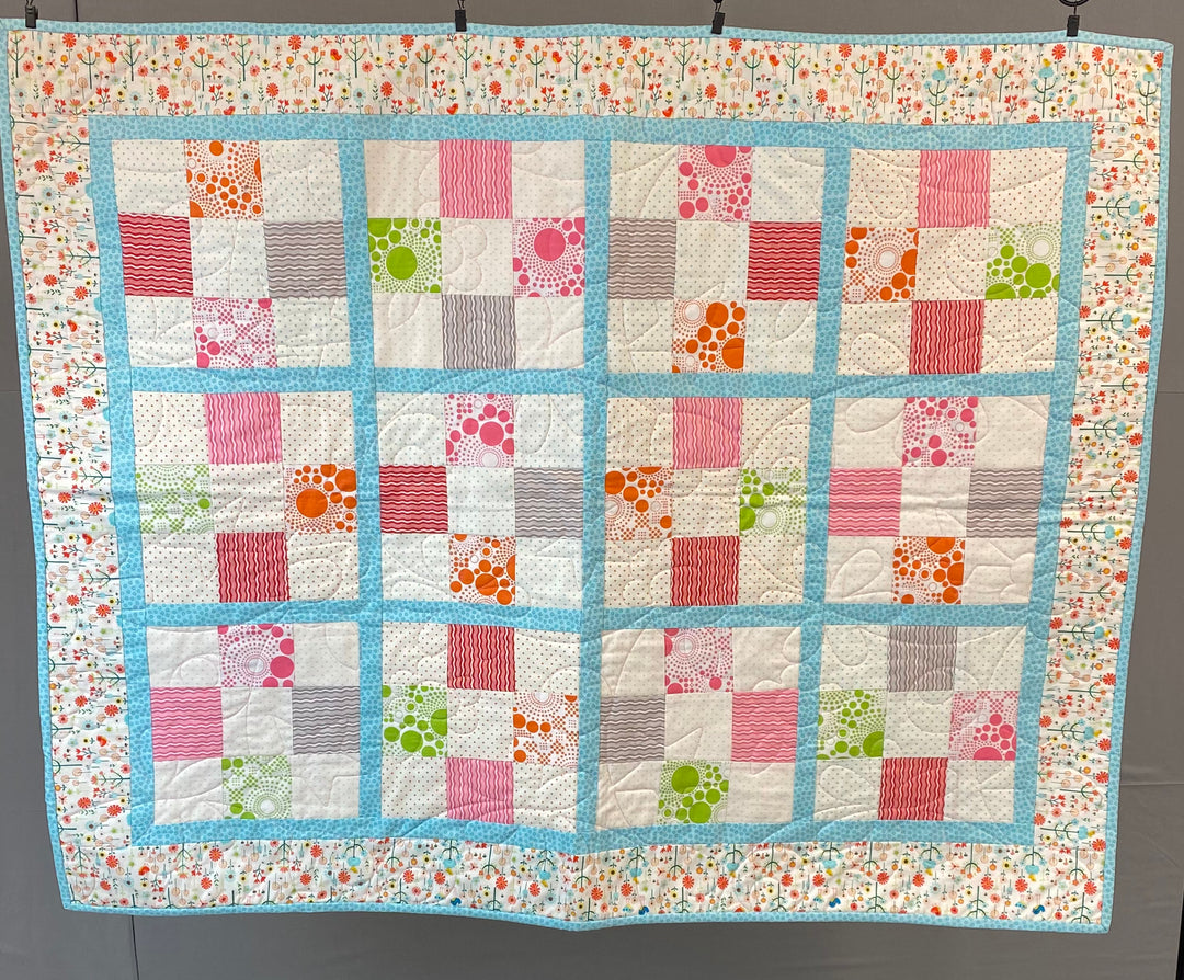 Finished Quilt - 9 Patch
