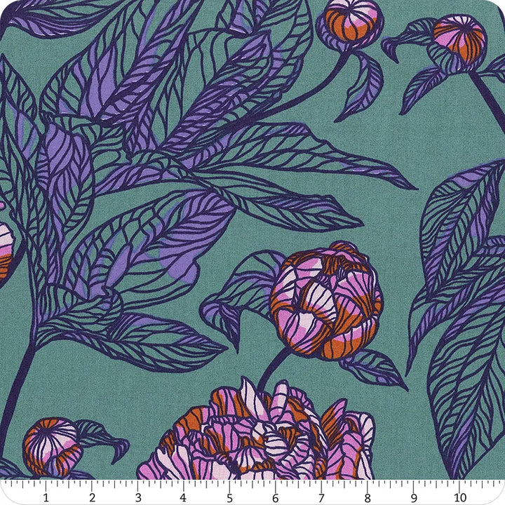 Wide Back - Indelible 108" - Peony, Jade - BAMT1003-78