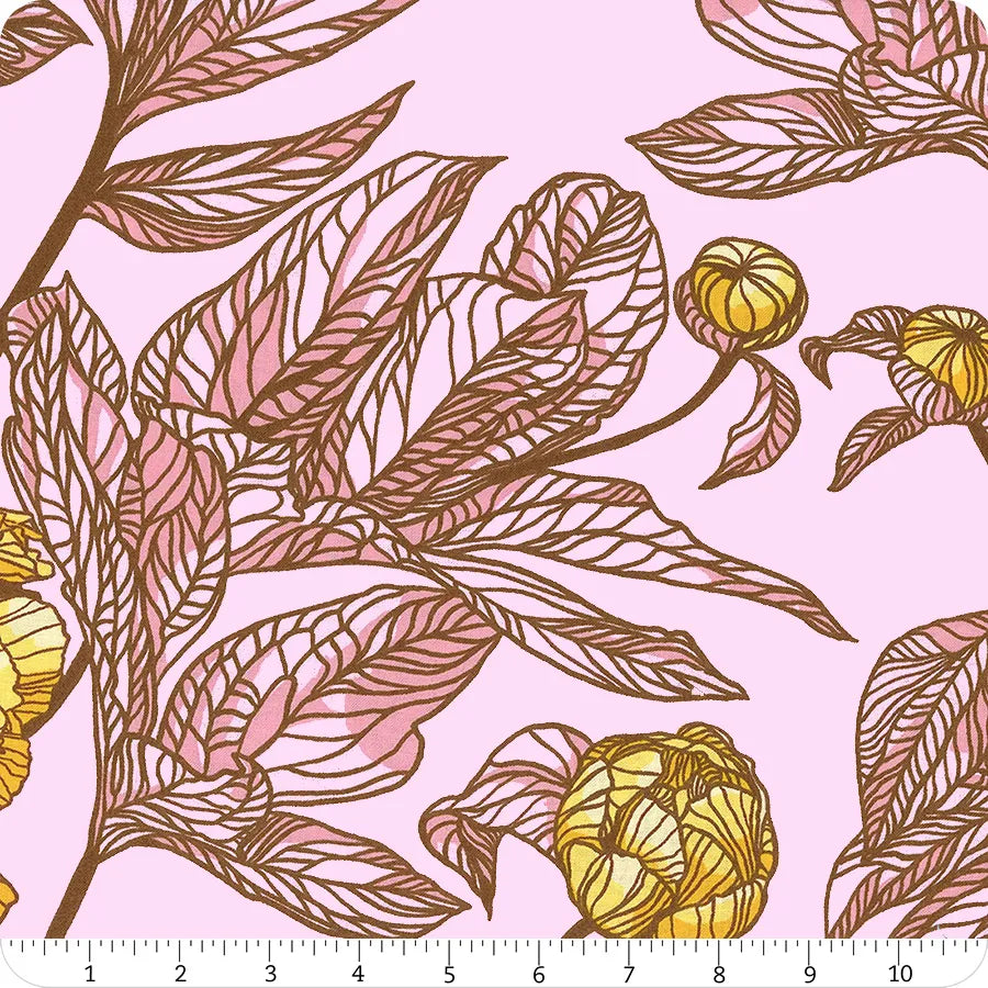 Wide Back - Indelible 108" - Peony, Sunshine - BAMT1003-84