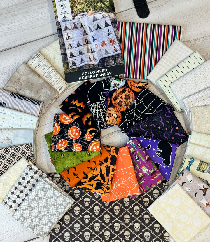 Kit 1220 - Halloween Haberdashery Quilt Kit