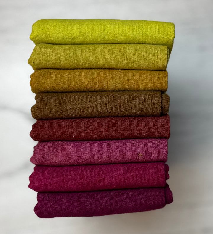 Cherrywood Fat Quarter Bundle - Kiwi Berry - set of 8