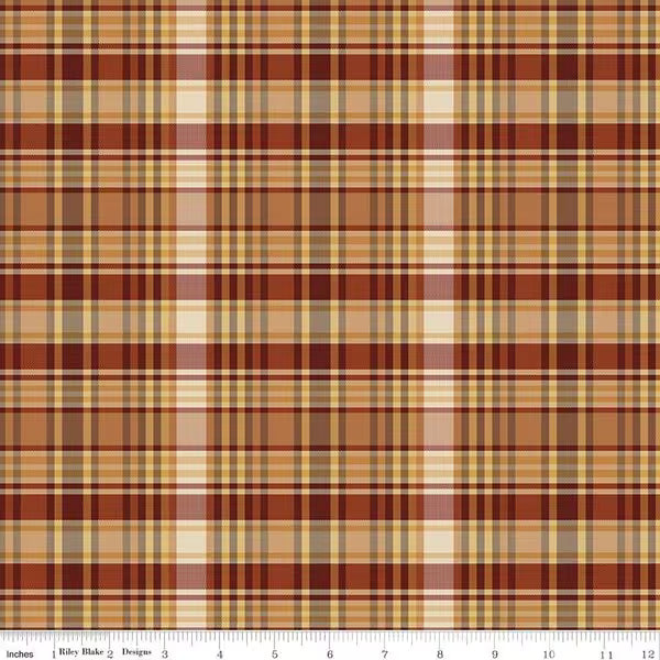 Plaid-Venture Club - Fisher, Nutmeg - C17045