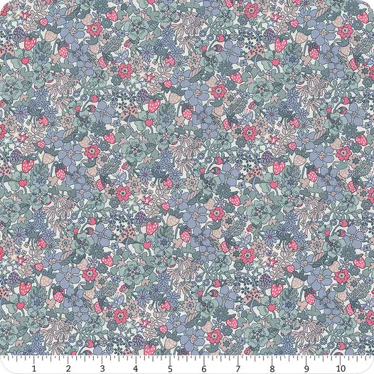 Everlasting - Flowertop Forest A - 01667517A - Liberty Fabrics