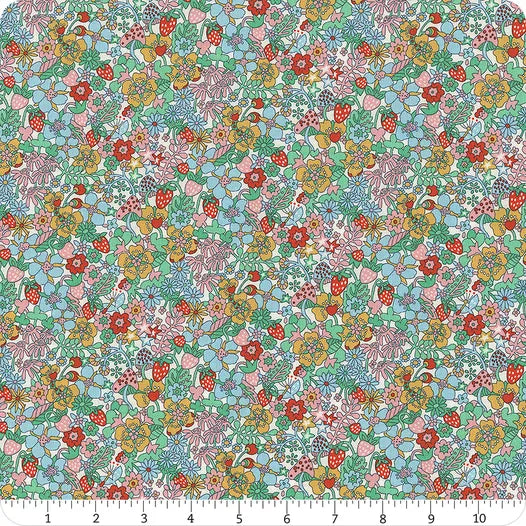 Everlasting - Flowertop Forest B - 01667517B - Liberty Fabrics