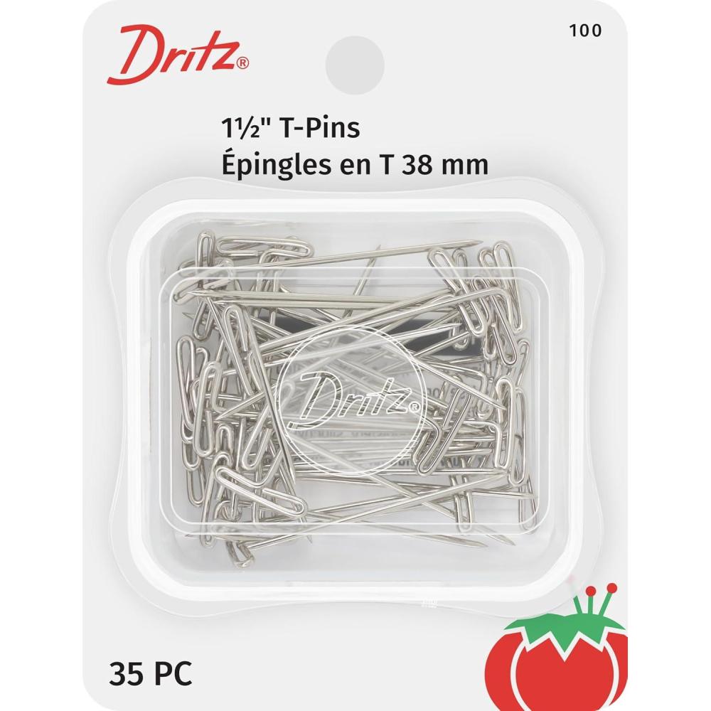 Dritz T Pins 1 1/2" - 35 count