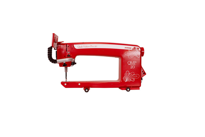Janome Long arm Red - Quilt Maker Pro 20 with 12 Foot Frame and Pro Stitcher