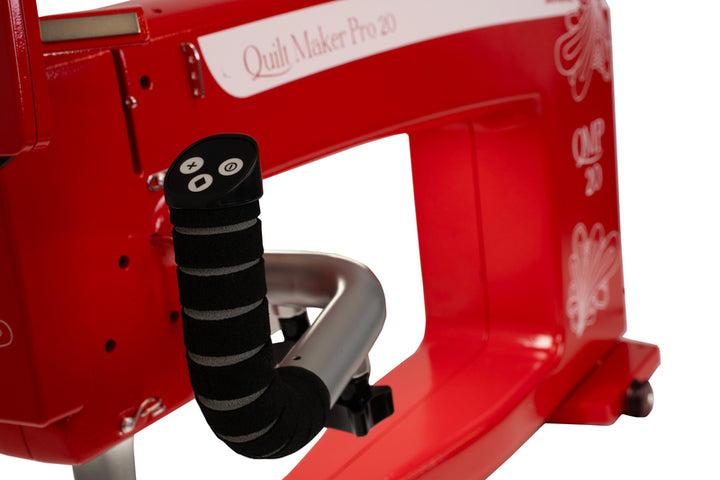 Janome Long arm Red - Quilt Maker Pro 20 with 12 Foot Frame and Pro Stitcher