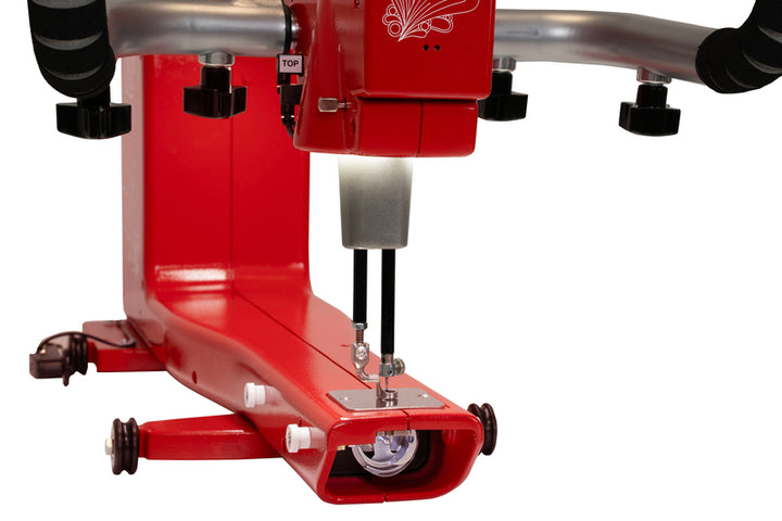 Janome Long arm Red - Quilt Maker Pro 20 with 12 Foot Frame and Pro Stitcher