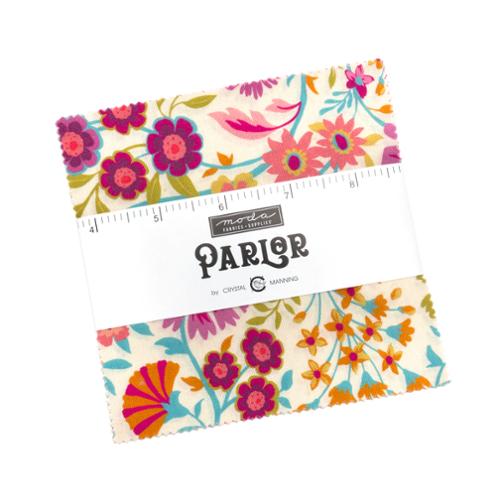 Moda Charm Pack - Parlor -42 5" squares
