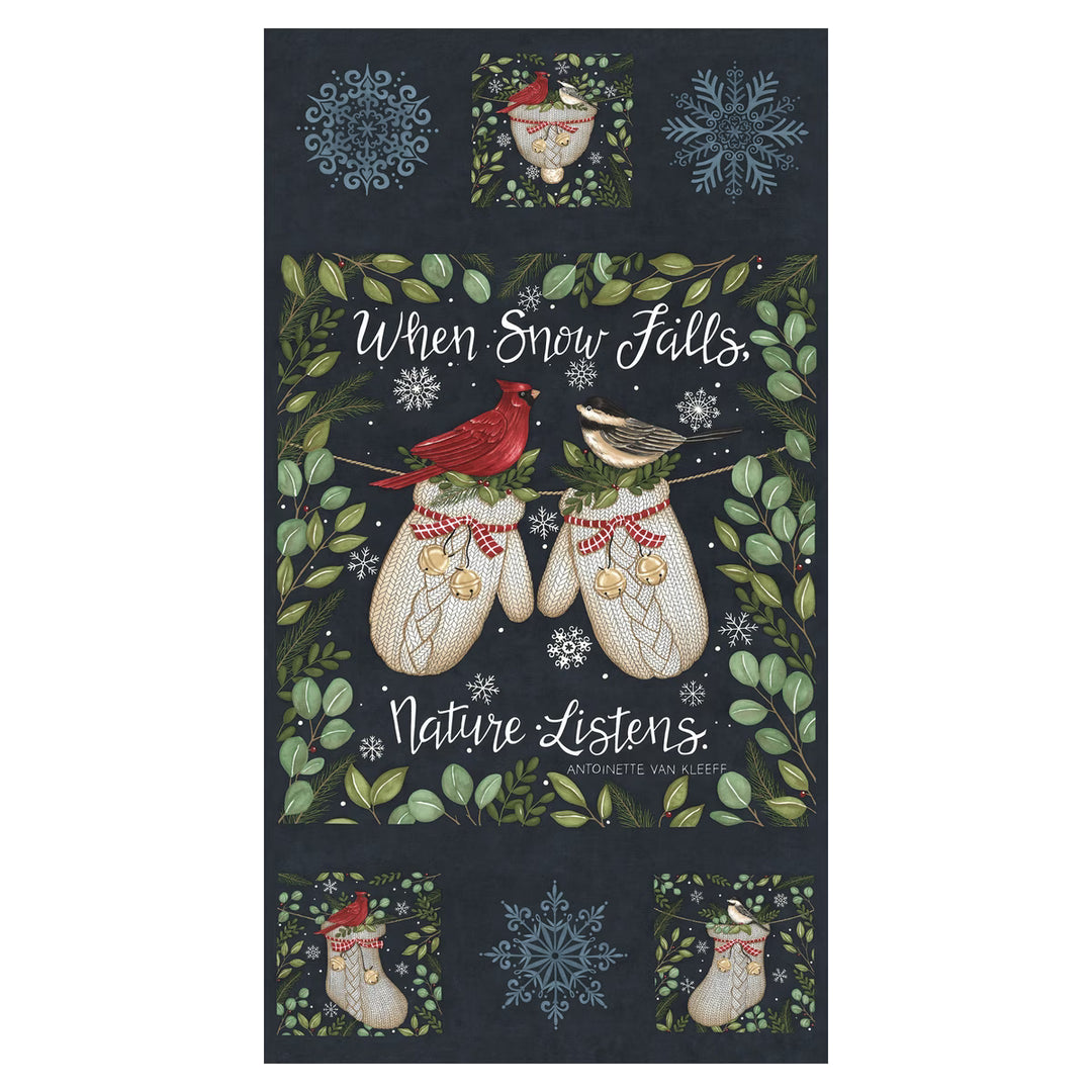Panel 579 - When Snow Falls - Night Sky
