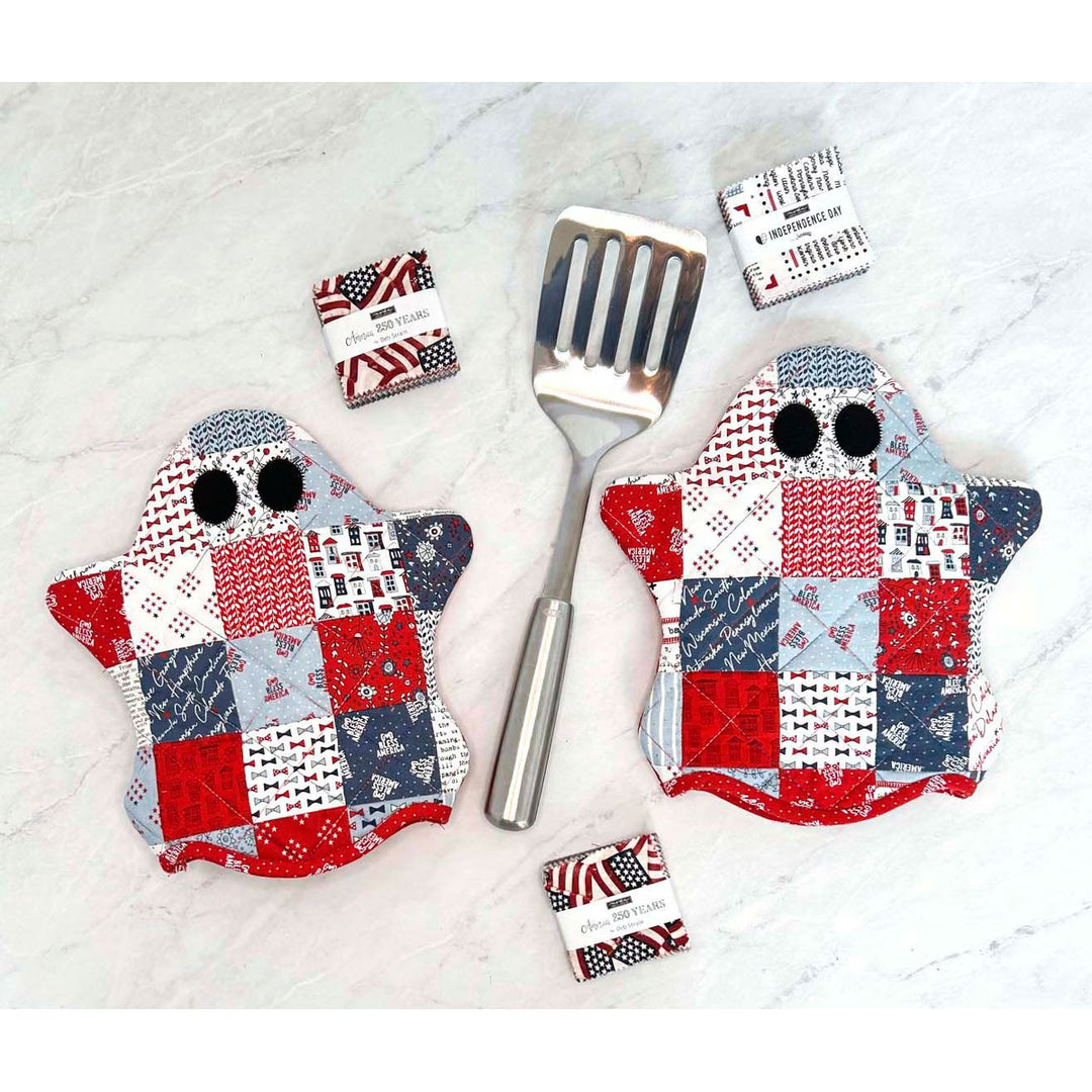Ghostly Hot Pads - Pattern